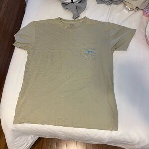 Casual Tan Short Sleeve Crew Neck Tee